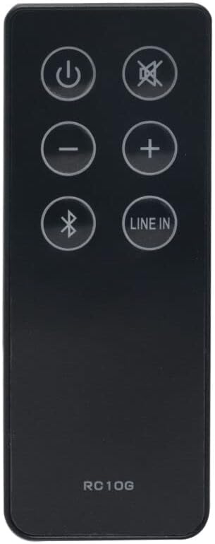 Replacement Remote Control Work for TV/Audio/Projector RC10G for Edifier Bookshelf Speaker R1700BT Multimedia Speaker