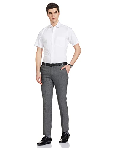 Image of Van Heusen Men's Solid Regular Fit Formal Shirt