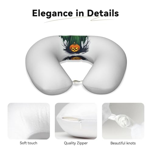 Almohada Cervical de Espuma viscoelástica Negra U miniatura 4