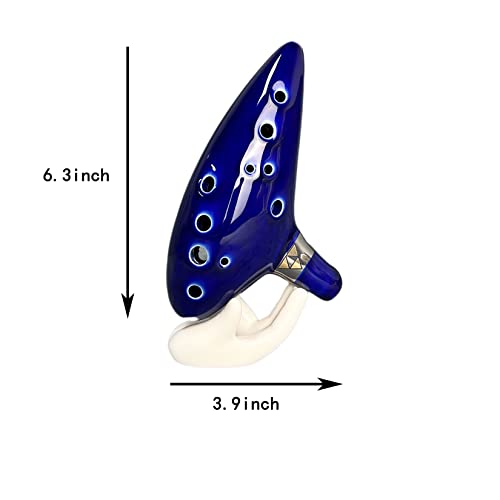 Generic Ruoswte 12 Hole Alto C Ocarina thumb #3
