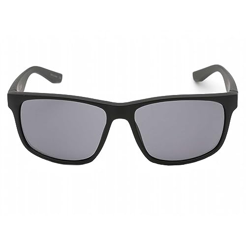 Calvin Klein Men's CK19539S Rectangular Sunglasses, Matte Black/Grey, 59 mm2