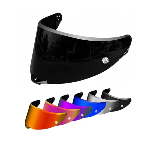 Image of PSLER Pista GP RR visor - Pista Helmet Visor Motorcycle Face Shield Replacement for Pista GPR CORSA-R Pista GPRR RACE 3,Black