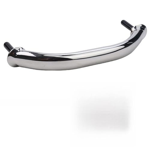 Wodsty Mango de agarre marino pulido de 8.3 pulgadas para barco, yate, accesorios de pasamanos con perno de acero inoxidable 304 de 5/16 pulgadas y 7/8 pulgadas de tubo redondo