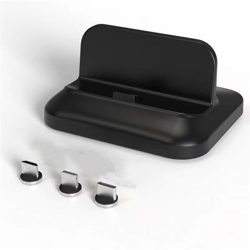 Phone Charging Stand Desk Wireless Charger Station for Smartphone Earphone, 3 Port Fast Charging Stand