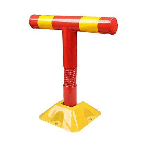 Barrière de stationnement en T - Borne métallique de sécurité pour protection de véhicule