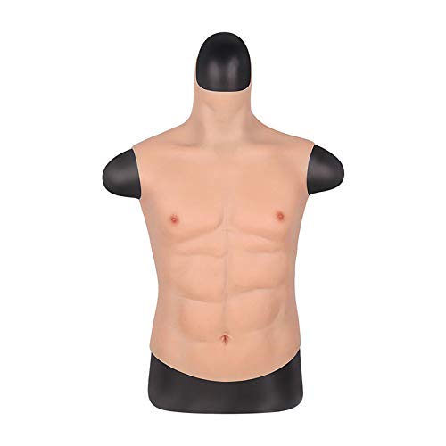 Buy Silicone Fake Chest Muscle Vest Realistic Silicone Fake Muscle Fake Chest Muscles Belly