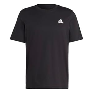 Adidas Mens Essentials Single Jersey Embroidered Small Logo T-Shirt
