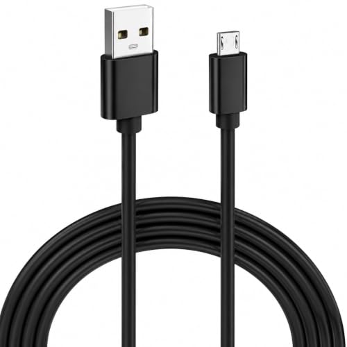 Dragon Trading Câble USB 2M de Charge Rapide pour Manette PS4 Dual Shock 4 & X box One – Play & Charge, Long et Résistant, Compatible Mode Veille Console