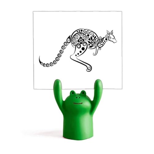 Support de mémo original porte-photo grenouille cartoon rigolote