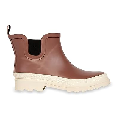 ShedRain GOGO Chelsea Rubber/Solid Lining Rain Boot (GGRB100 ITY CLAY/B/ROWA 2ZE, 7)