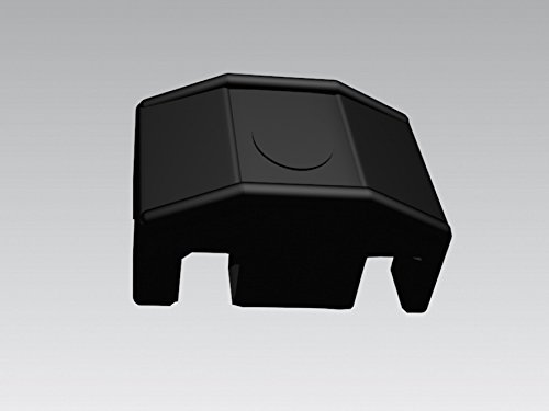 ITALFROM PALO Tubolare Quadro Antracite 50X50 mm - Altezza PALO 230 cm - Completo di 4 PIASTRINE per Fissaggio