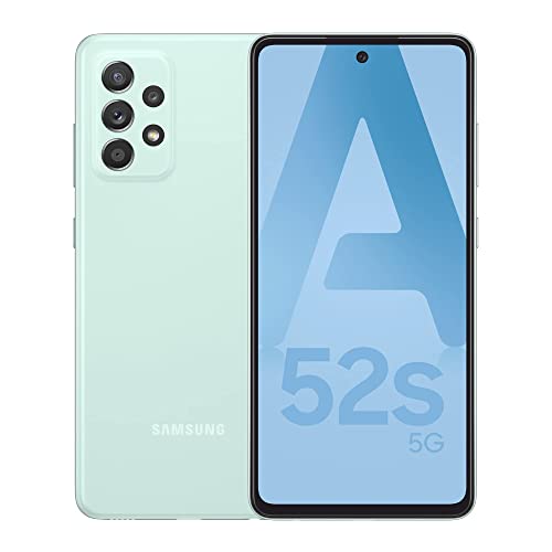 2021 Samsung Galaxy A52s 5G Dual SIM, 128 Go, Menthe Géniale (Reconditionné)
