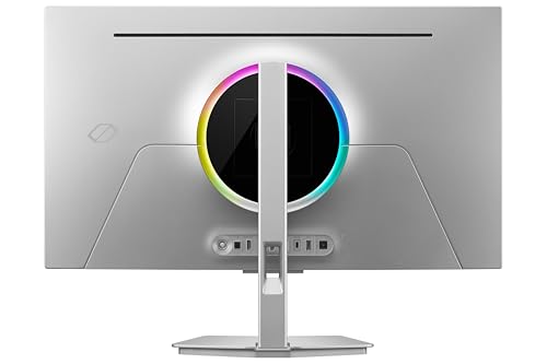 Image of Samsung Odyssey OLED G8 Gaming Monitor 80cm (32 inch) UHD, 240 Hz, 0.03ms(GTG), FreeSync Premium Pro, DP, HDMI, USB Hub, Height, Tilt, Swivel, Pivot Adjust Stand, (LS32HG800SWXXL, Silver)