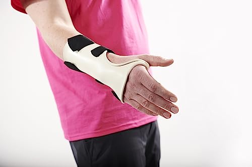 Image of Rolyan Polyform Thermoplastic Splinting Material, Solid, Custom Rigid Splint Fabrication for Elbow, Functional Positioning, Latex Free, 1 /8 inch x 18 inch x 24 inch, Single Sheet, White