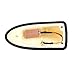 Viviance Universal Auto Coche Tiburón Aleta Techo Antena Aérea Am FM Radio...