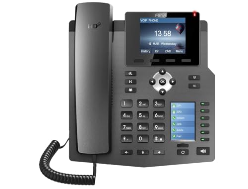 Teléfono IP Fanvil X4 4 líneas SIP y pantalla a color miniatura 1