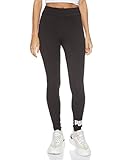 puma legging sale Eng anliegende Passform PUMA Damen ESS Logo Leggings Hose, Cotton Black, S