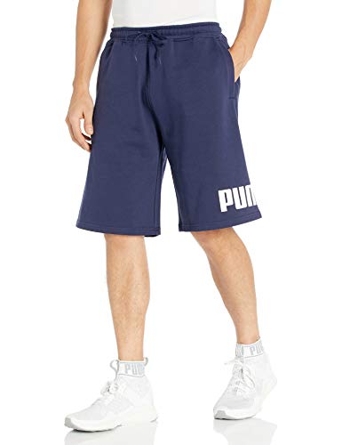 PUMA Men's Big Fleece Logo Short 10