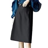 タイトなシルエットが大人セクシーなミニスカート。シンプルなデザインだから飽きが来なく着回ししやすい一着です。 大人っぽさを際立てる、ひざ丈のきれいなタイトシルエットです。 裾のカットワークで抜け感がでて、足元を軽やかに見せてくれます。 パンプスやブーツとの相性もバツグンで、薄黒ストッキングと合わせても可愛く着こなせます。 体にフィットするタイトなシルエットでお作りしておりますのでストレッチ素材を使用し、動きやすいようにお作りしました。ウエストはゴムで着用時も快適です。着脱も楽ちんです。 どんなス...