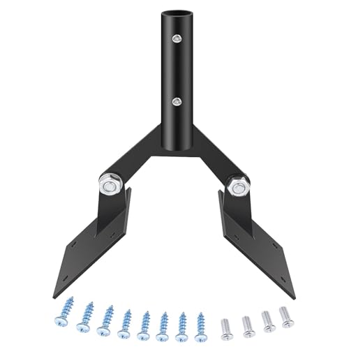 Wetterfahne – aus dickem Stahl, widerstandsfähiger Rahmen, verstellbare Montage, stabiler Außenbereich | Ideal für Wetterstationen, Installationen auf