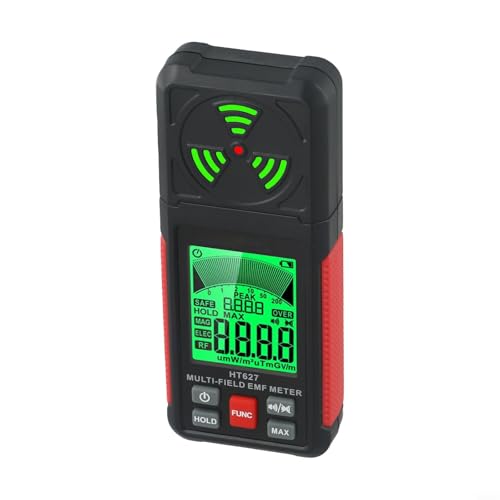 Detector EMF 3 en 1 para monitoreo de radiación electromagnética