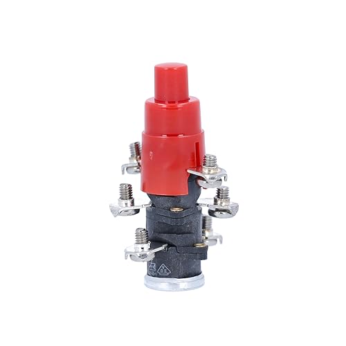as - Schwabe Thermoschutzschalter 3polig 400V/16A, 56° +/- 5° für 400V Kabeltrommel, Überhitzungsschutz, rot, 10960ET