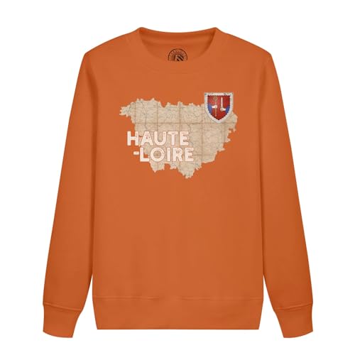 Sweatshirt enfant Haute Loire 43 idéal pour les sorties nature au Puy en Velay