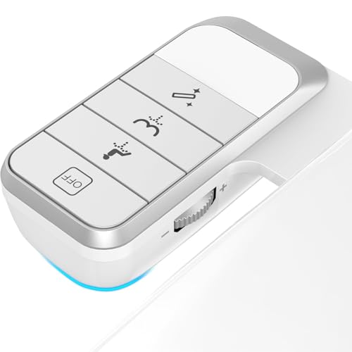 KYUKRI Bidet Attachment for Toilet Ultra-Slim Bidets for Existing Toilets, Non-Electric Bidet Toilet Seat Self-Cleaning Retractable Nozzles Badays for Toilets, Quick & Easy Installation Bedets