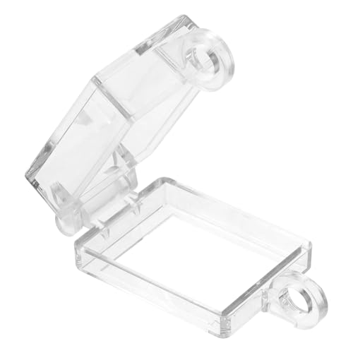 OATIPHO Ship Type Rocker Switch Cover Emergency Button Guard Clear Durable Protection Lid 2.48X1.18X0.78 Inch for Industrial and Marine Use