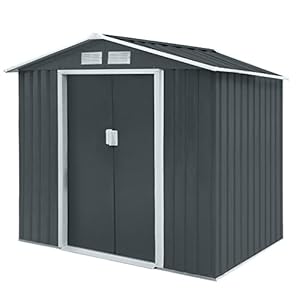 SVITA S100 XL metalen gereedschapsschuur verschillende maten gereedschapsschuur tuinhuis kleurkeuze