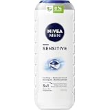 NIVEA MEN Sensitive Męski Żel pod prysznic 3w1 - Do twarzy, ciała i włosów Łagodzący 500 ml