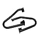 Midimttop Motorrad Zubehör Kompatibel mit Rebel 1100 CMX1100 CMX 1100/DCT 2021 2022 2023 2024 2025 Unteren Stoßfänger Motor Schutz Crash Bars Stunt Käfig Protector (Schwarz matt)