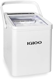 Igloo Automatic Self-Cleaning Portable Electric Countertop Ice Maker Machine ...
