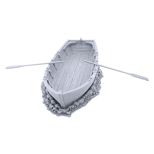 Row Boat Paysage de RPG de Table Imprimé 3D pour Figurine 28mm