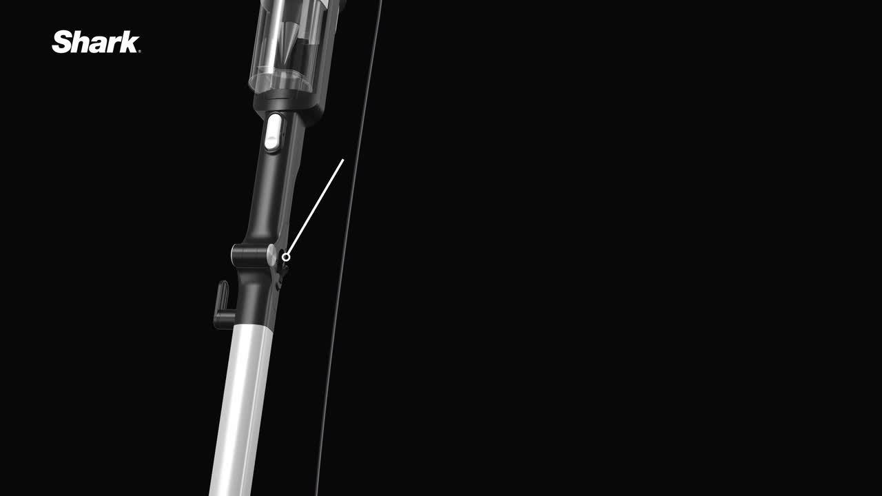 Shark Stratos Corded Stick Vacuum Cleaner Pet Pro with Anti Hair Wrap Plus, Anti-Odour Technology, DuoClean, Flexology, Anti-Allergen Complete Seal, 3 Attachments, 10m Cord, Black/Chrome HZ3000UKT