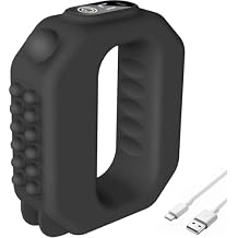 Vibration Plate for Lymphatic Drainage, Adjustable Portable Cordless Deep Tissue Massager, Full-Body Fascia Ring for Weight Loss, 3 Modes & 6 Intensities, Gift for Women