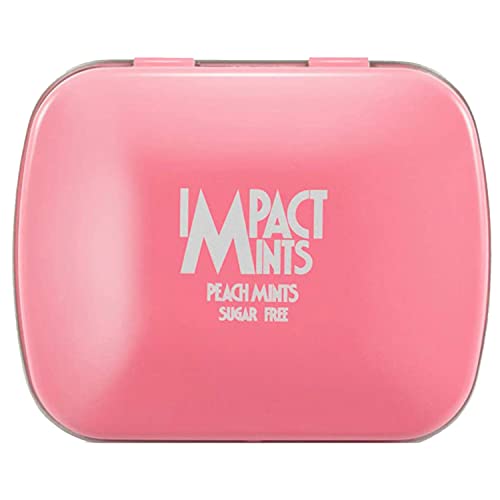 Image of Impact Mints Products Sugar Free Mints Peach, 14 Grams (Pack of 3)