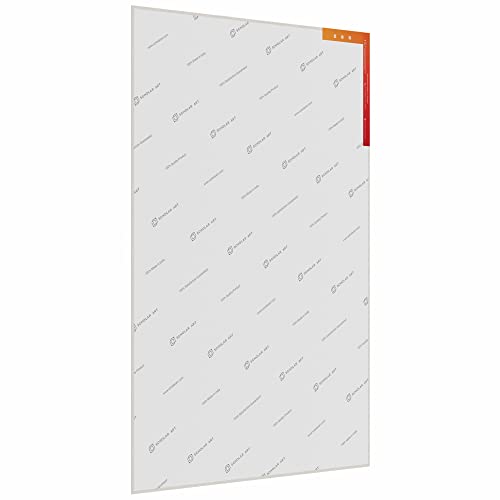 Image of Scholar Art Hobby Series 04 Oz (230 GSM) 100% Cotton Canvas Panel Board for Painting (White Blank Canvas Boards for Acrylic Paint, Oil Paint, Wet & Dry Media) | 22 inchx30 inch (55x75 cm), Pack of 4