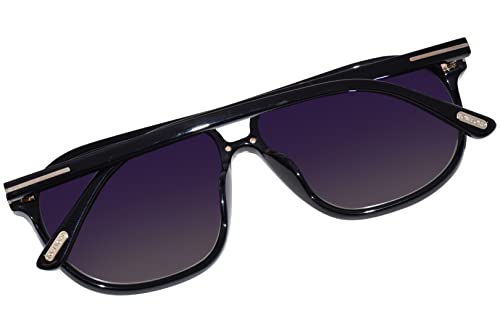 Image of Tom Ford BRUCE FT 1026 Shiny Black /Dark Grey Shaded 61 /12 /145 men Sunglasses