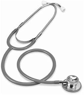 Medical Stethoscope Grey Tube Double Head