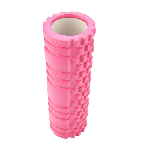 Foto von Mini Massage Roller f¨¹r Fitness Yoga Roller Muskelentspannung Stretching Physiotherapie Training (Rosa)