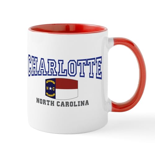 CafePress Charlotte NC USA 11 oz Ceramic Mug