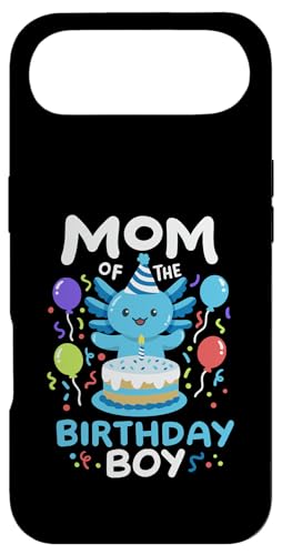 Mom Of The Birthday j̎q LbY Axolotl Bday t@~[ }b`O X}zP[X iPhone Air p