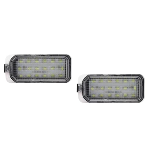 Luz trasera de matrícula sin error Canbus para Ford Fiesta