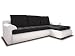 Produktbild Ecksofa Santi II mit schmutzabweisender Stoff - Couchgarnitur mit Schlaffunktion und Bettkasten, Couch, Polsterecke, Schlafsofa, Sofagarnitur (Weiß + Graphit (Madryt 120 + Trinity 15), Ecksofa Rechts)
