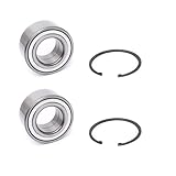FKG 510034 Front Wheel Bearing fit for 2001-2006 Hyundai Santa Fe, 2002-2013 Hyundai Sonata, 2003-2013 Kia Optima, Set of 2