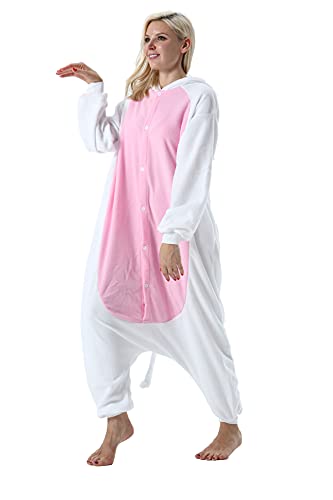 SimZoo Adult Pajamas Unisex Animal Onesies Novelty Nightwear Halloween Chirstmas Homewear Onepiece Cosplay Costume XL - Image 4