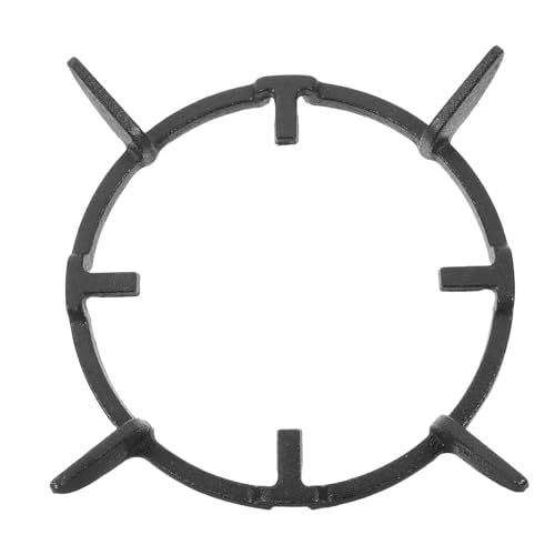 SHINEOFI Soporte Antideslizante para Wok de Hierro Fundido Resistente para Cocina de Gas Soporte para Anillo de Estufa Ahorro de Gas y Fácil Transporte Compatible con Encimera Portátil