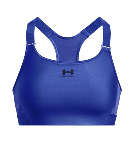 Women's HeatGear® Armour High Sports Bra Royal/Black