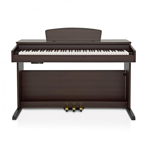 Gear4music DP-10X 88 touches lestées Piano numérique Effet palissandre foncé - Les Beatles, Paul McCartney, John Lennon, RIngo Starr, George Harrison Gear4music DP-10X 88 touches lestées Piano numérique Effet palissandre foncé